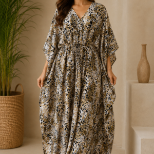 Safari Luxe Printed Kaftan